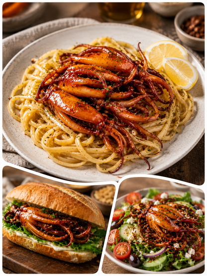 🦑BBQ Roasted Whole Squid Snack – Ready to Eat, Individually Wrapped-TTBD