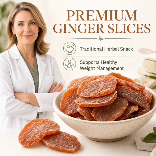 Premium Ginger Slices – Traditional Herbal Snack To Support Your Healthy Weight Management Journey-YQ