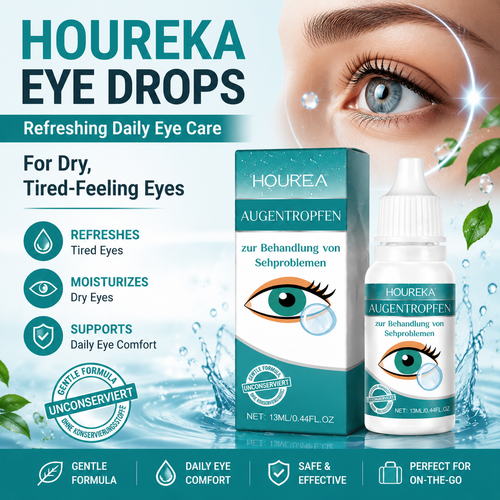 HOUREKA Advanced Eye Drops – Daily Refreshing Comfort for Dry & Tired Eyes-YQ