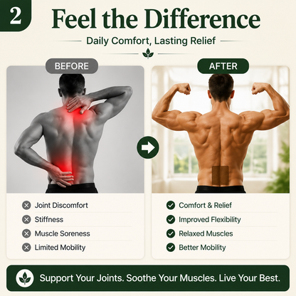 Traditional Herbal Pain Relief Patch – Joint & Muscle Comfort Support-YQ