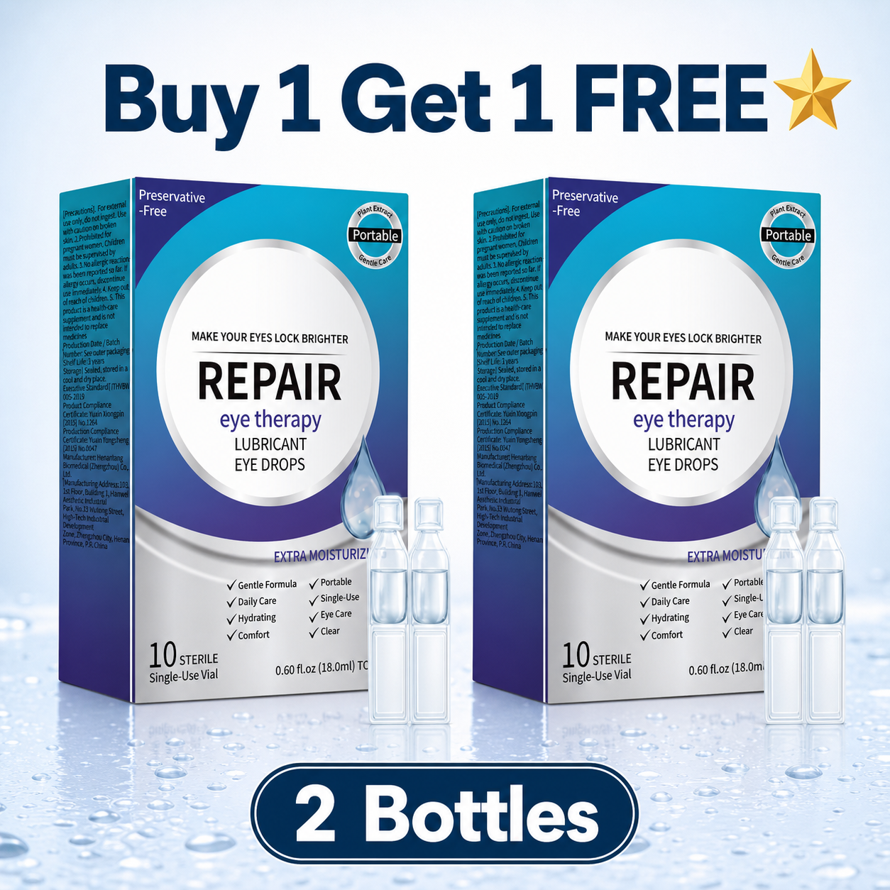 Buy 1 Get 1 FREE⭐2 Bottles