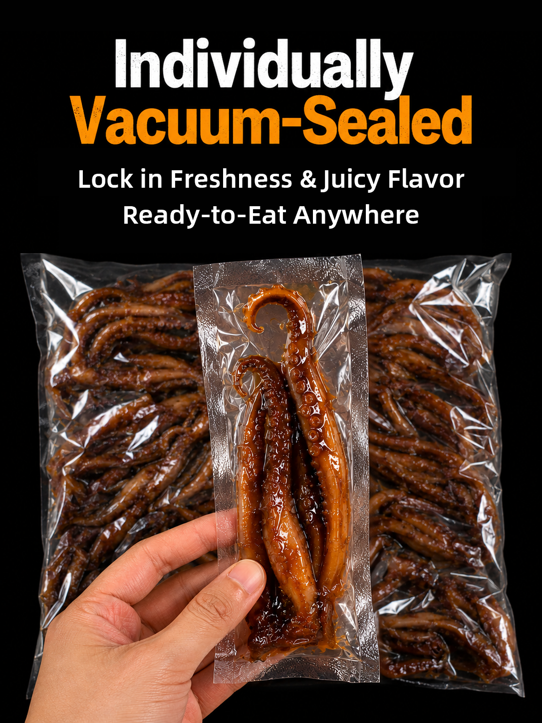🦑BBQ Roasted Whole Squid Snack – Ready to Eat, Individually Wrapped-TTBD