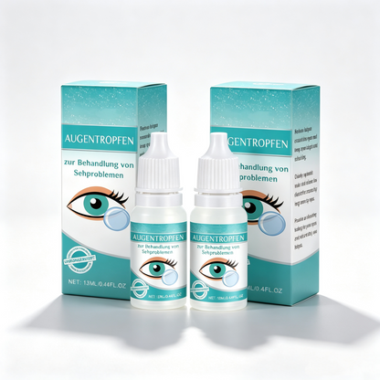 Professional Medical Eye Drops - Hydrating Eye Care Solution for Dry Eyes, Irritation & Eye Fatigue-WH