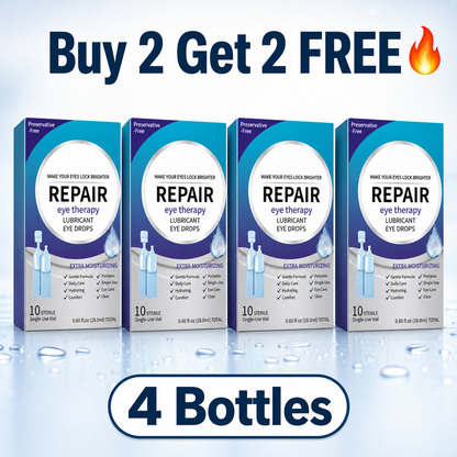 Hydrating Eye Drops – Single-Use Lubricant Drops for Dry & Tired Eyes, Daily Refreshing Eye Comfort-YQ