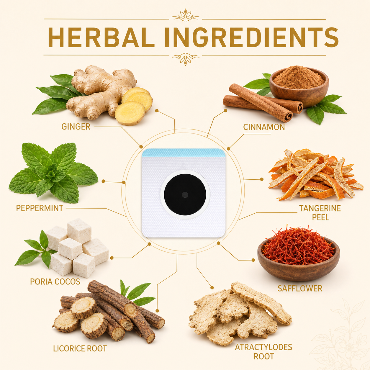Herbal Belly Slimming Patch – Natural Weight Management Support for a Lighter, More Comfortable You！-YQ