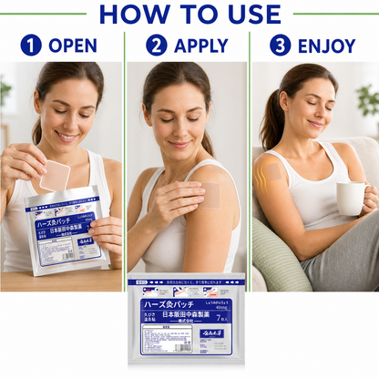 Japanese Herbal Heat Therapy Patch – Joint & Muscle Comfort Support-YQ