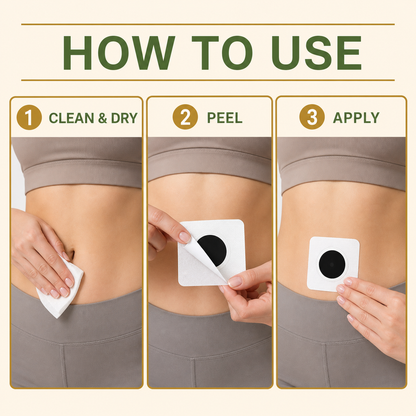 Herbal Belly Slimming Patch – Natural Weight Management Support for a Lighter, More Comfortable You！-YQ
