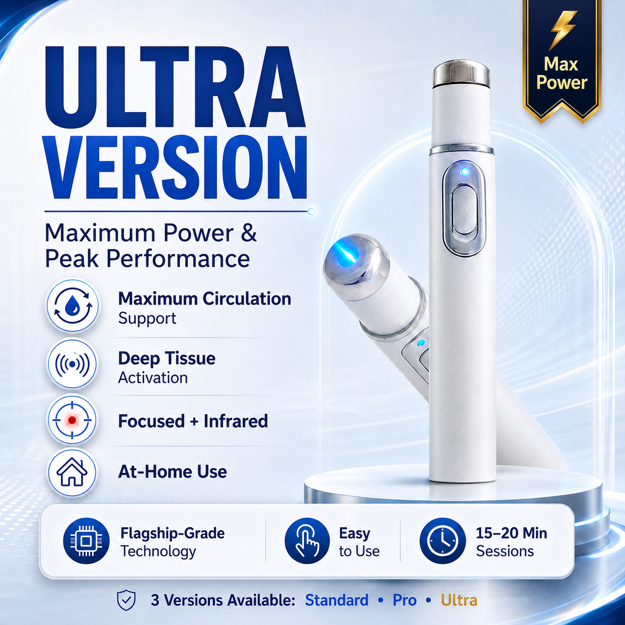Advanced Ultrasonic Male Wellness Device™ Private At-Home Vitality & Confidence Support-YQ