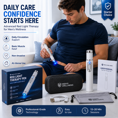 Advanced Ultrasonic Male Wellness Device™ Private At-Home Vitality & Confidence Support-YQ