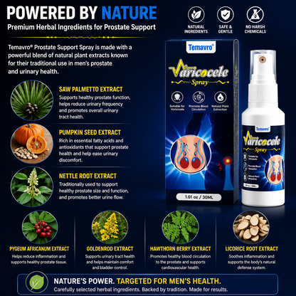 Men's Care Spray – Daily Comfort & Prostate Support -ZZ