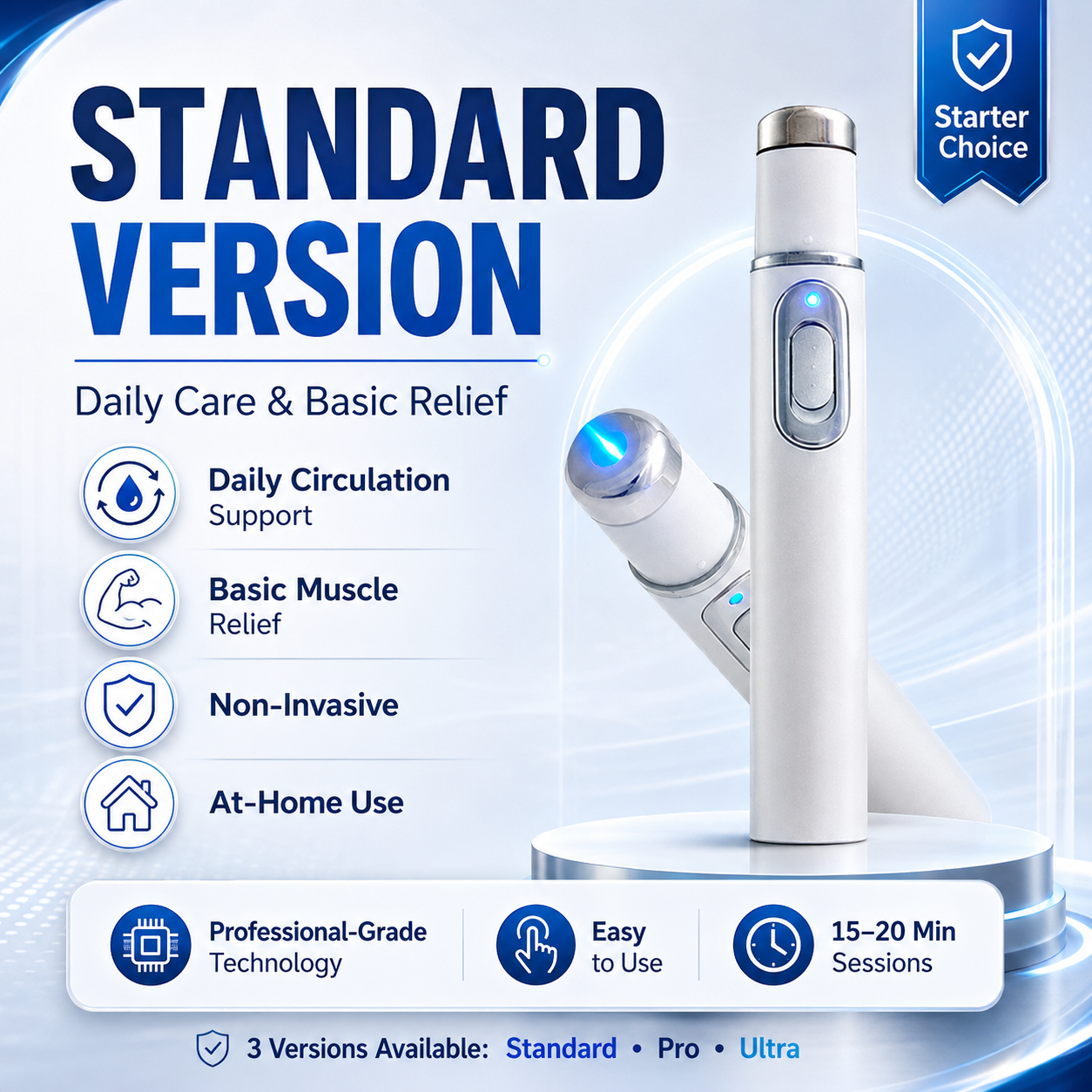 Advanced Ultrasonic Male Wellness Device™ Private At-Home Vitality & Confidence Support-YQ
