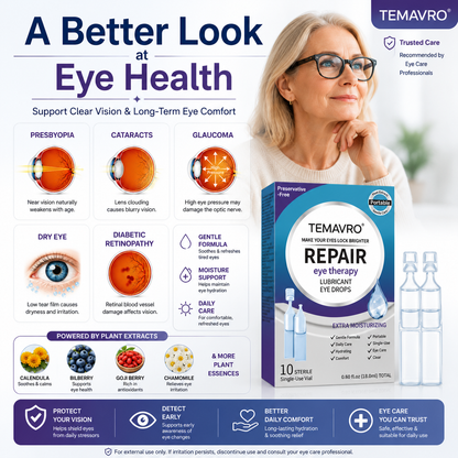 Hydrating Eye Drops – Single-Use Lubricant Drops for Dry & Tired Eyes, Daily Refreshing Eye Comfort-ZZ