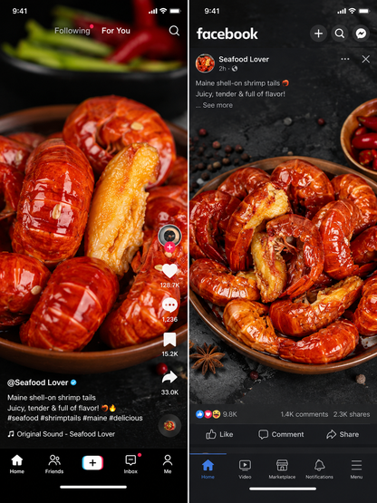 🦞Fresh lobster tail meat with shell-TTBD