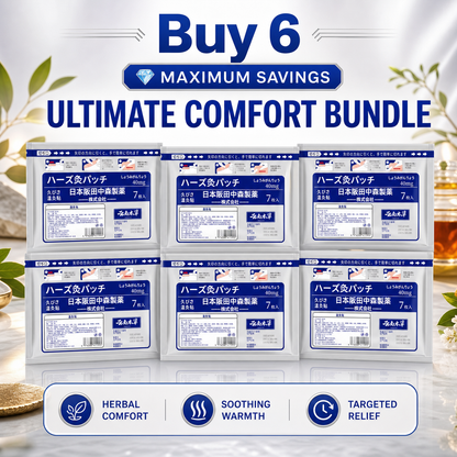 Japanese Herbal Heat Therapy Patch – Joint & Muscle Comfort Support-YQ